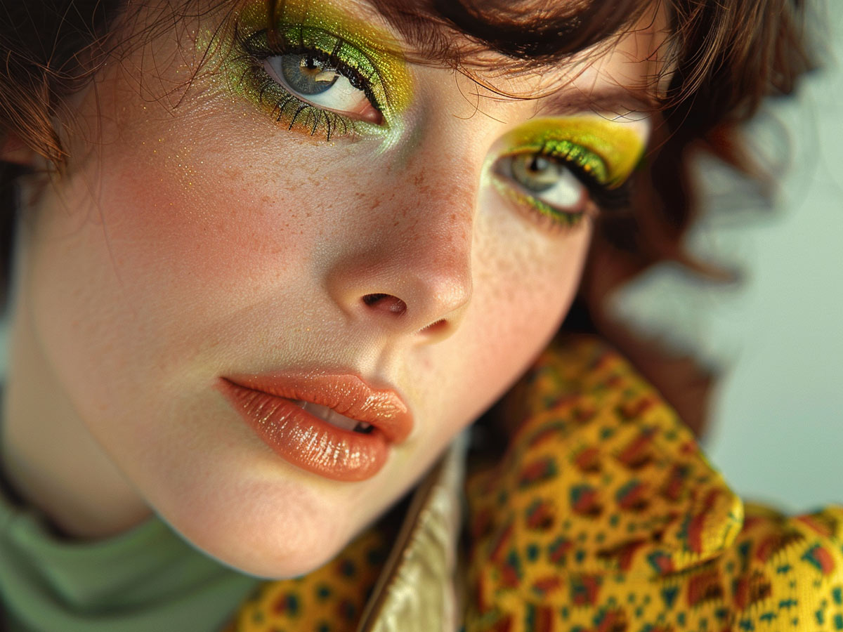 The 1970s: One-Shade Eyeshadow