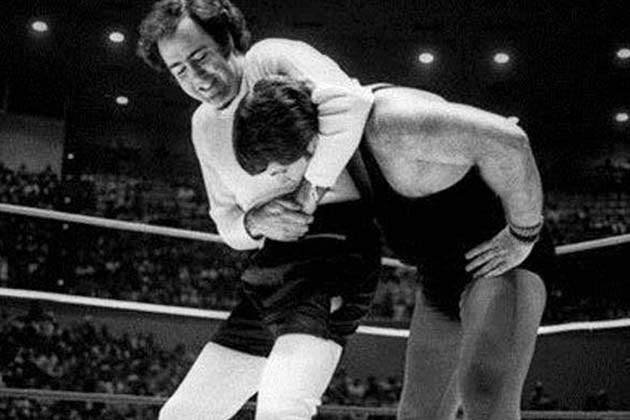 Another Andy Kaufman character got in on the Taxi fun.