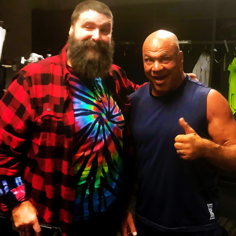 Now: Kurt Angle