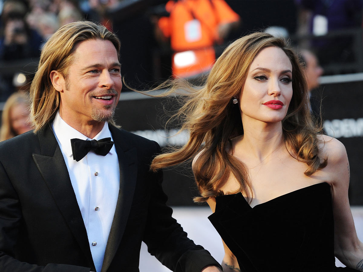 Angelina Jolie and Brad Pitt