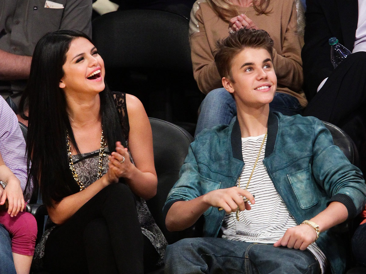 Selena Gomez and Justin Bieber