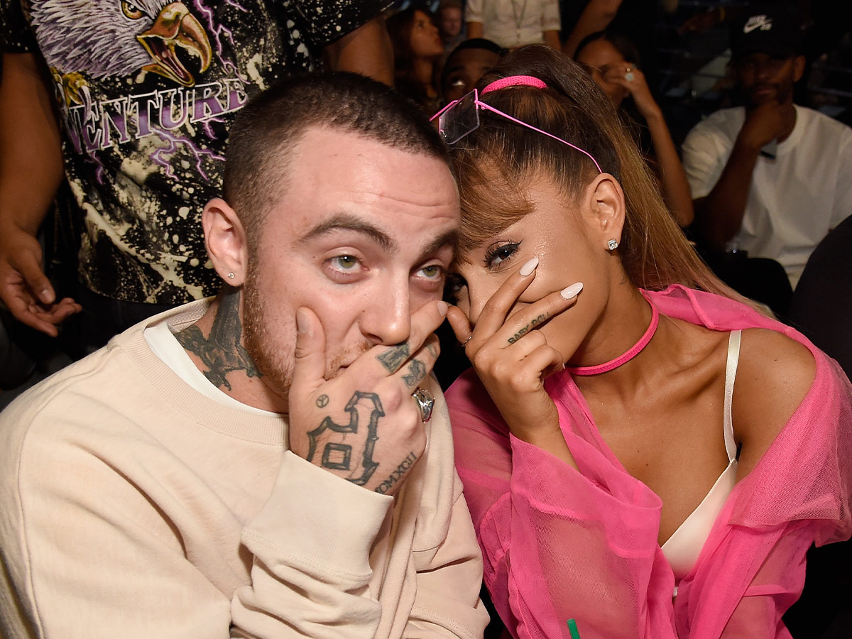 Ariana Grande and Mac Miller