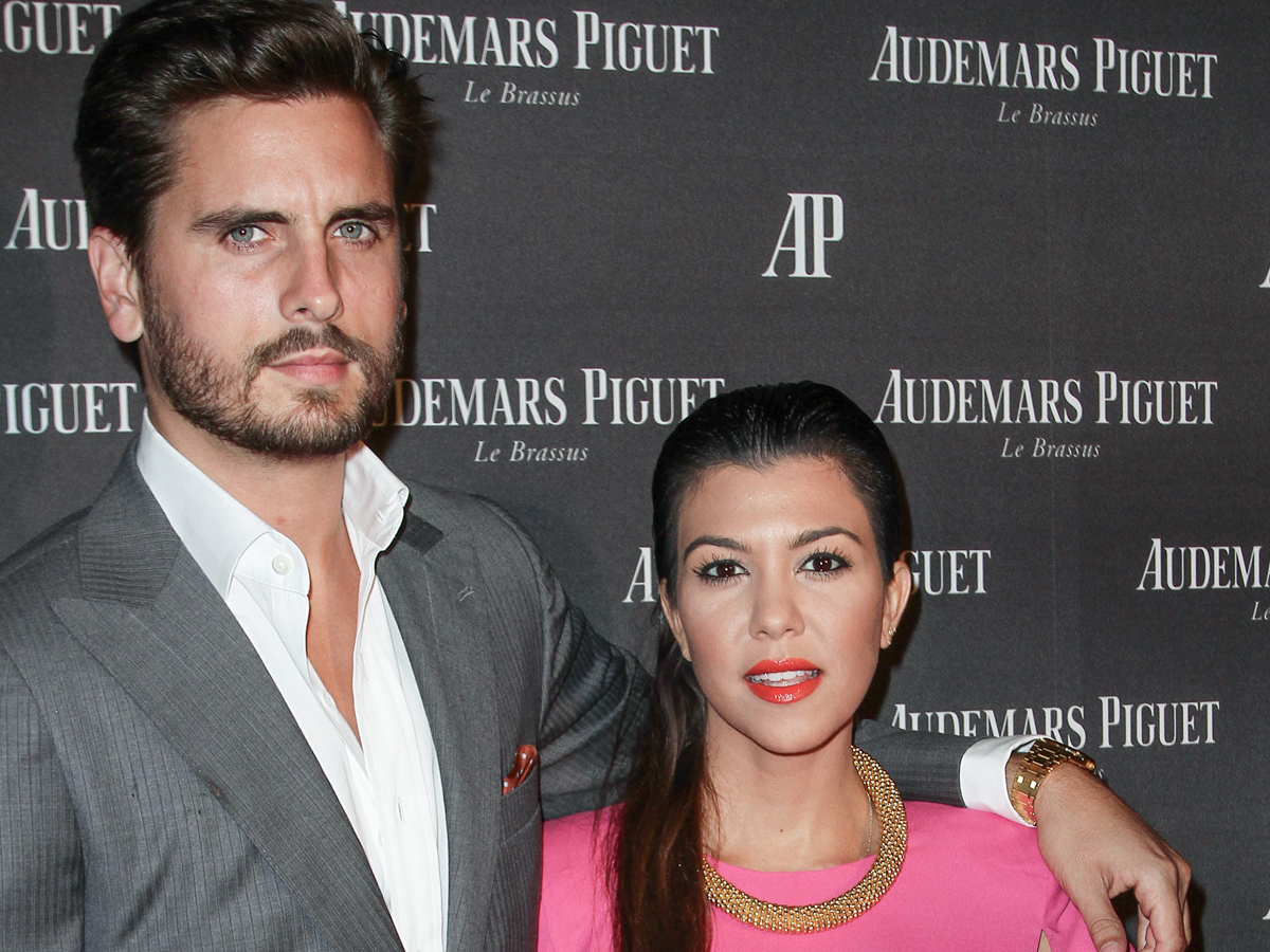 Kourtney Kardashian and Scott Disick