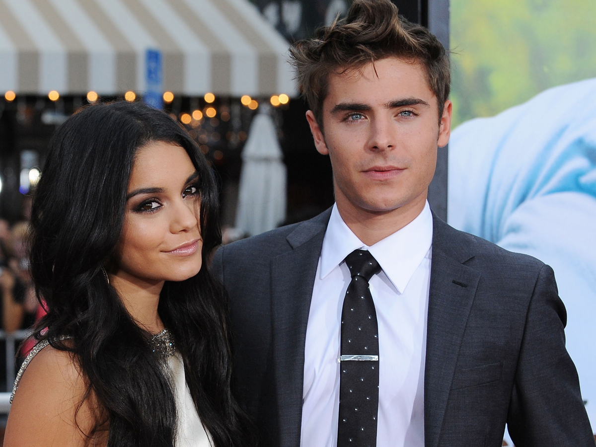 Vanessa Hudgens and Zac Efron