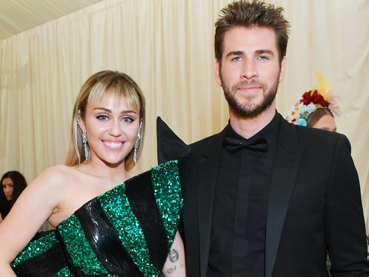 Miley Cyrus and Liam Hemsworth