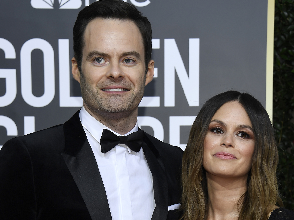 Bill Hader and Rachel Bilson