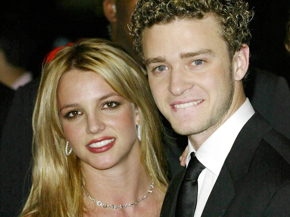Britney Spears and Justin Timberlake