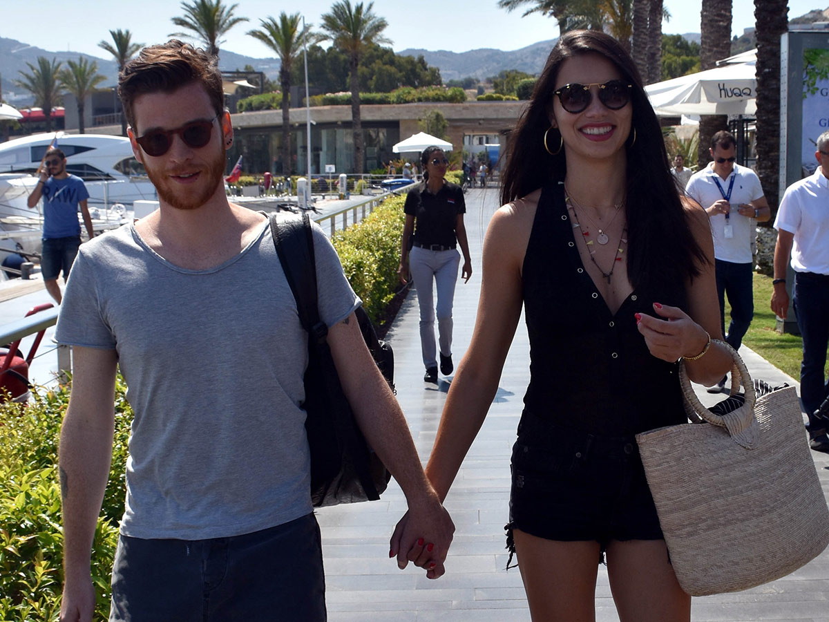 Adriana Lima and Metin Hara