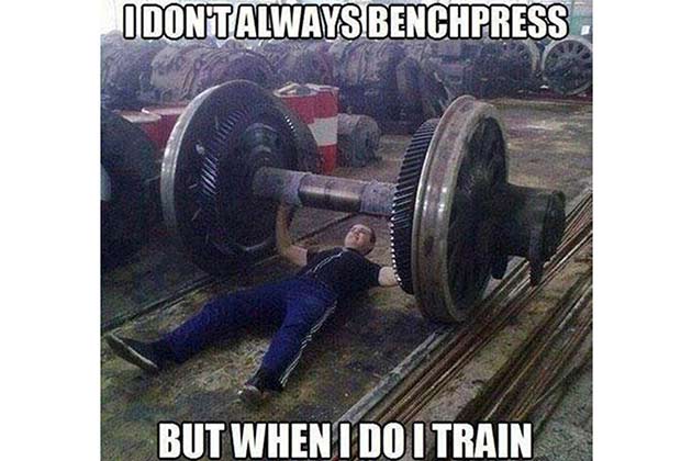 Who needs fancy workout equipment?