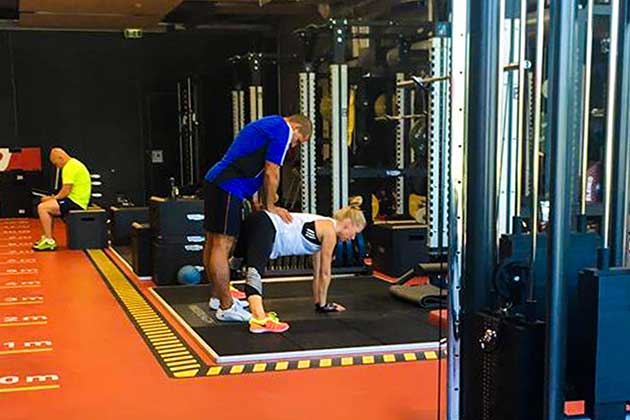Hey, what people want to do in the privacy of the gym is their business...