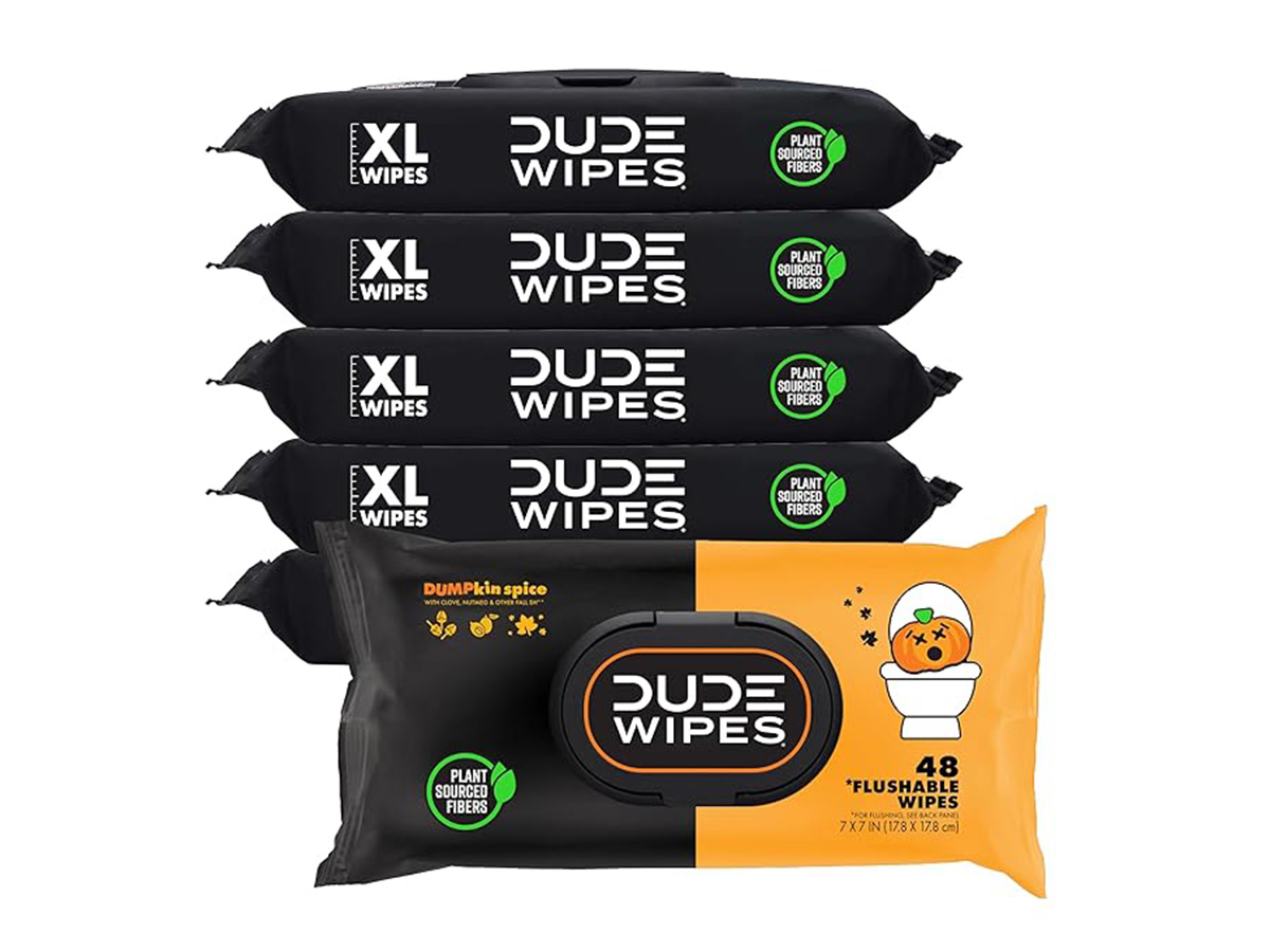 Pumpkin Spice Dude Wipes