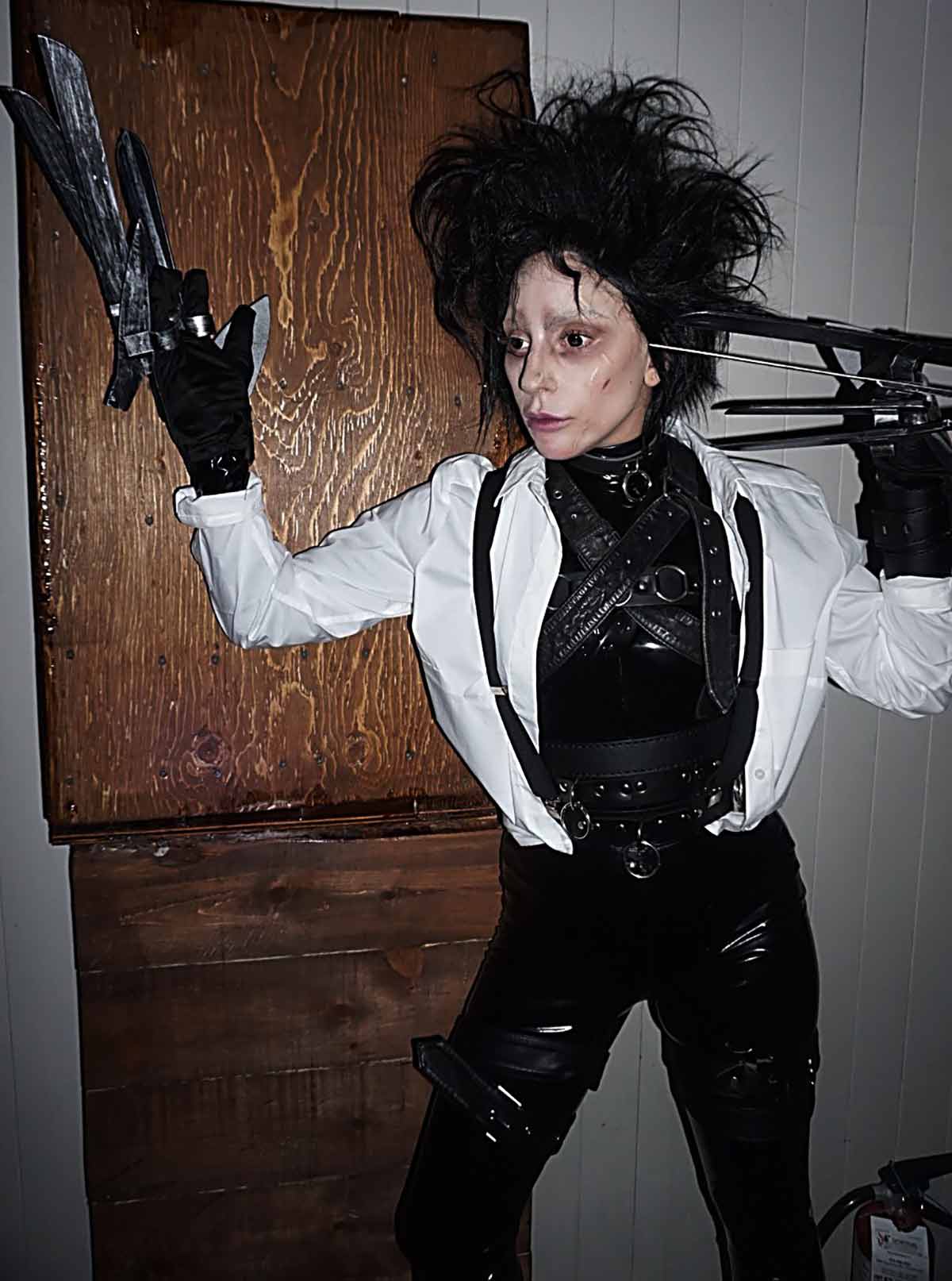 Lady Gaga as Edward Scissorhands