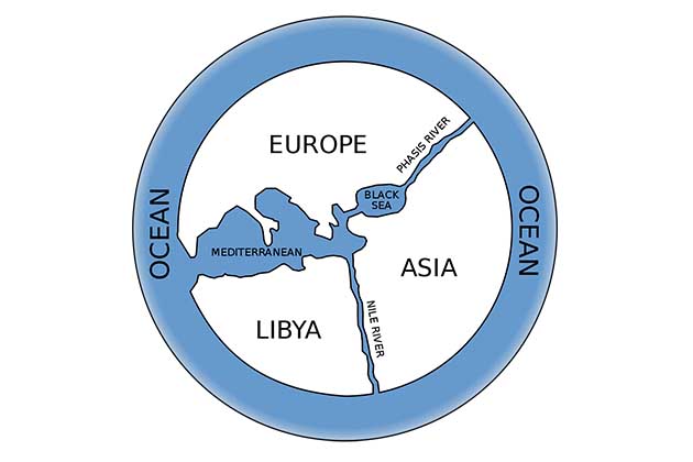 People in the Middle Ages Thought the Earth Was Flat