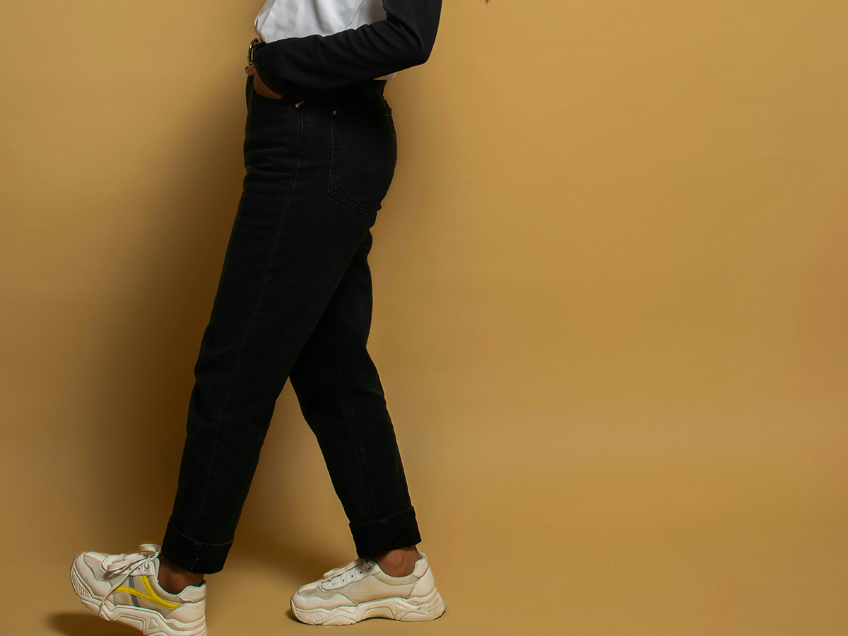 Trade Blue Denim for Black Denim