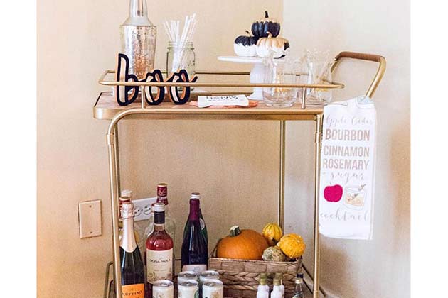 Deck Out the Bar Cart