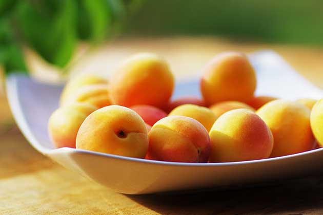 Apricots, Peaches, and Mangoes