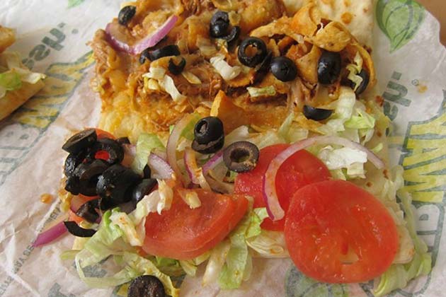 Fritos Chicken Enchilada Melt (Subway)