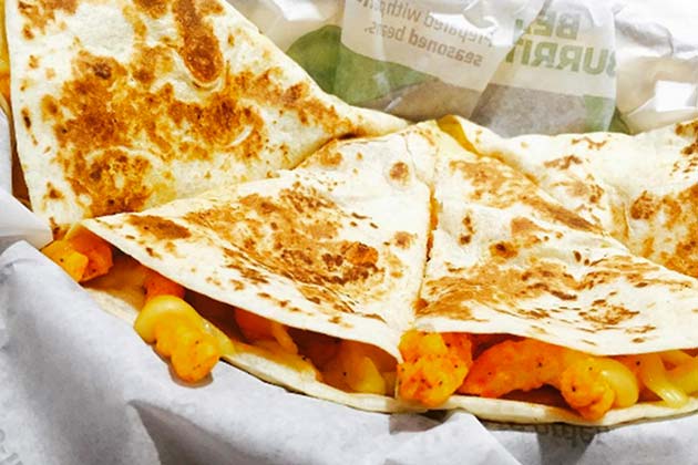 Cheeto Quesadilla (Taco Bell)