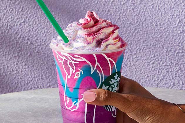 Unicorn Frappuccino (Starbucks)