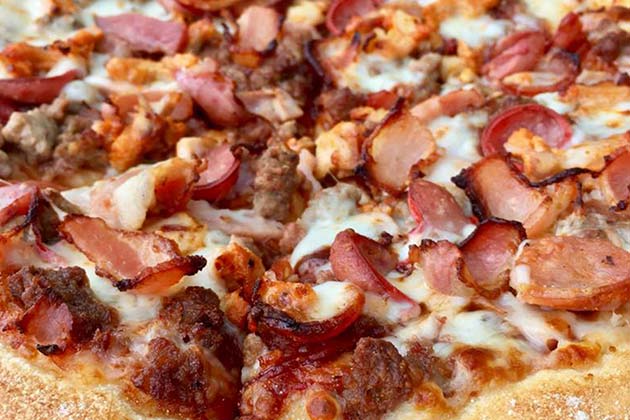Eight Meats Pizza (Dominos)