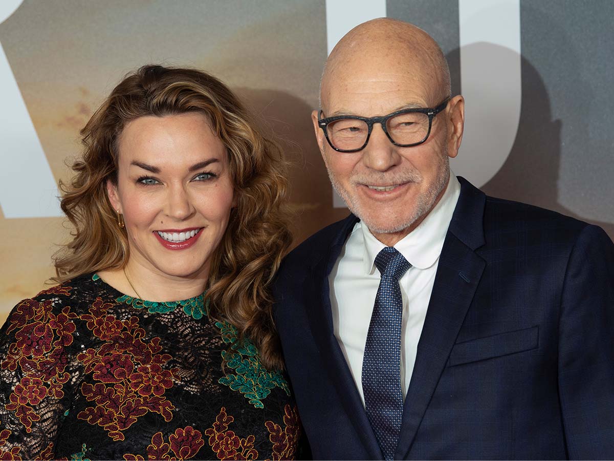 Patrick Stewart & Sunny Ozell