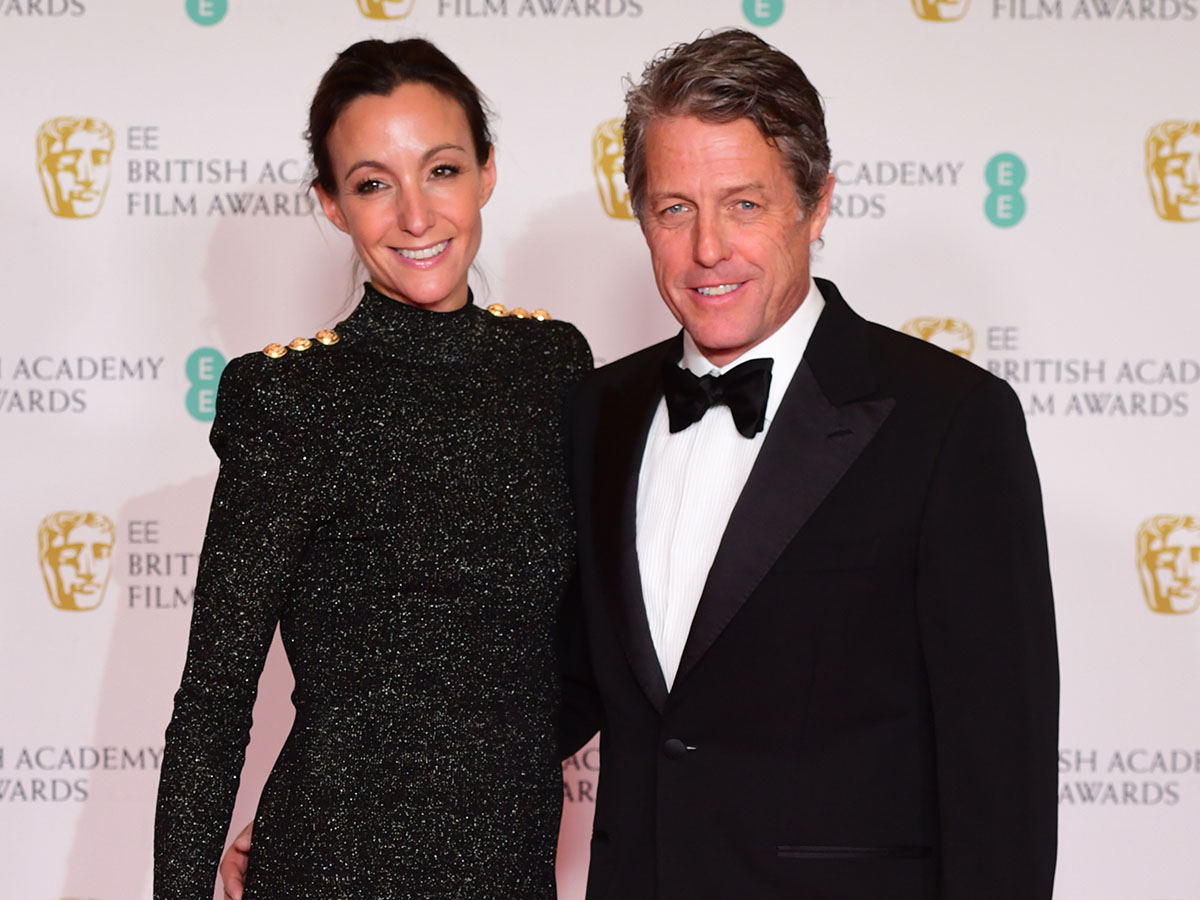 Hugh Grant & Anna Eberstein