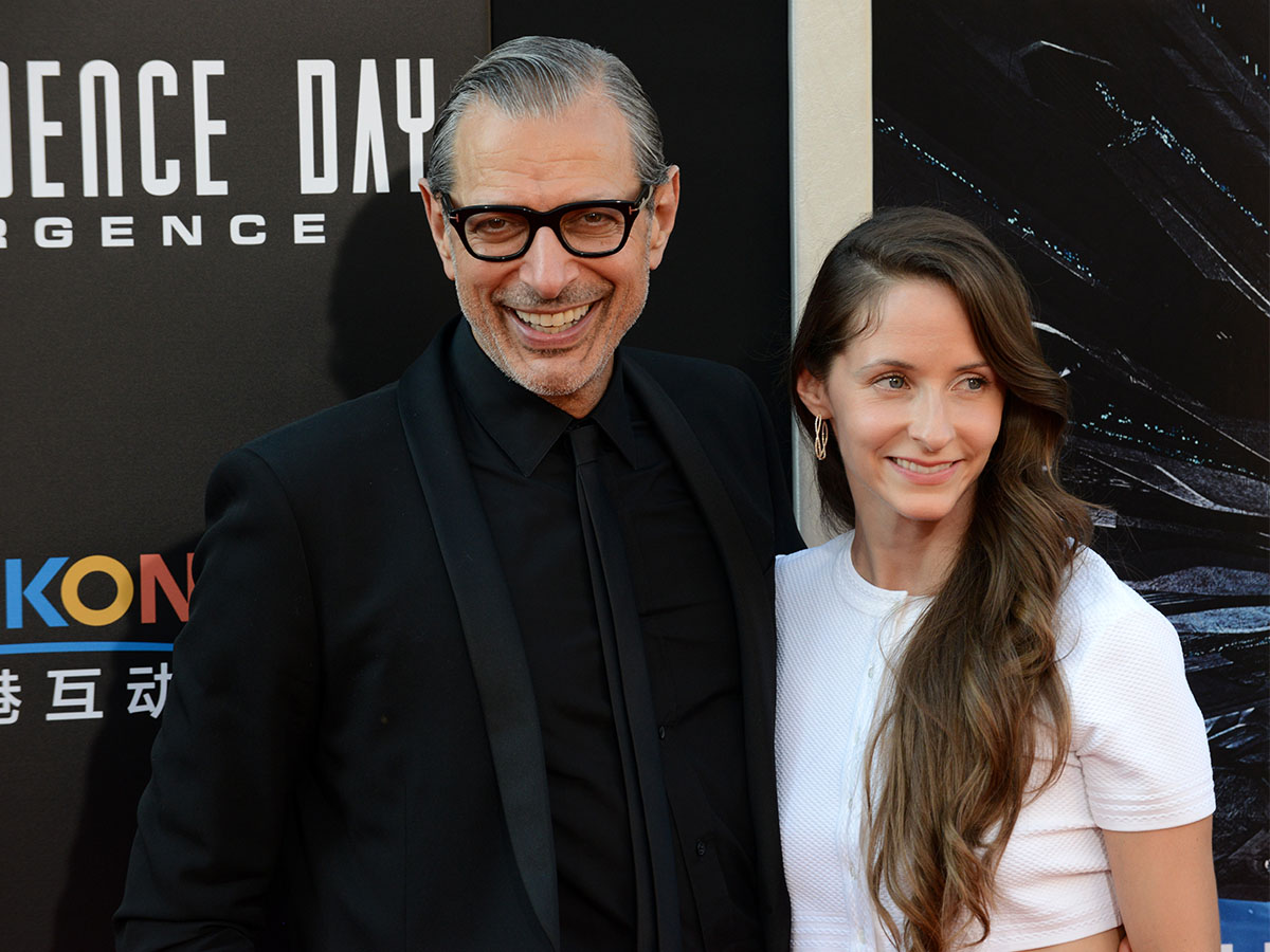 Jeff Goldblum & Emilie Livingston