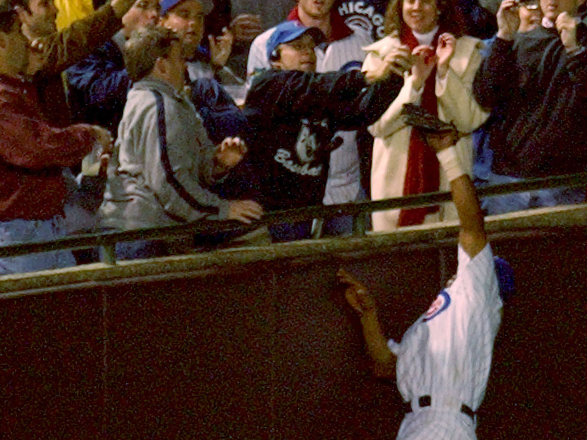 NLCS Turns When Fan Interferes With Foul Ball