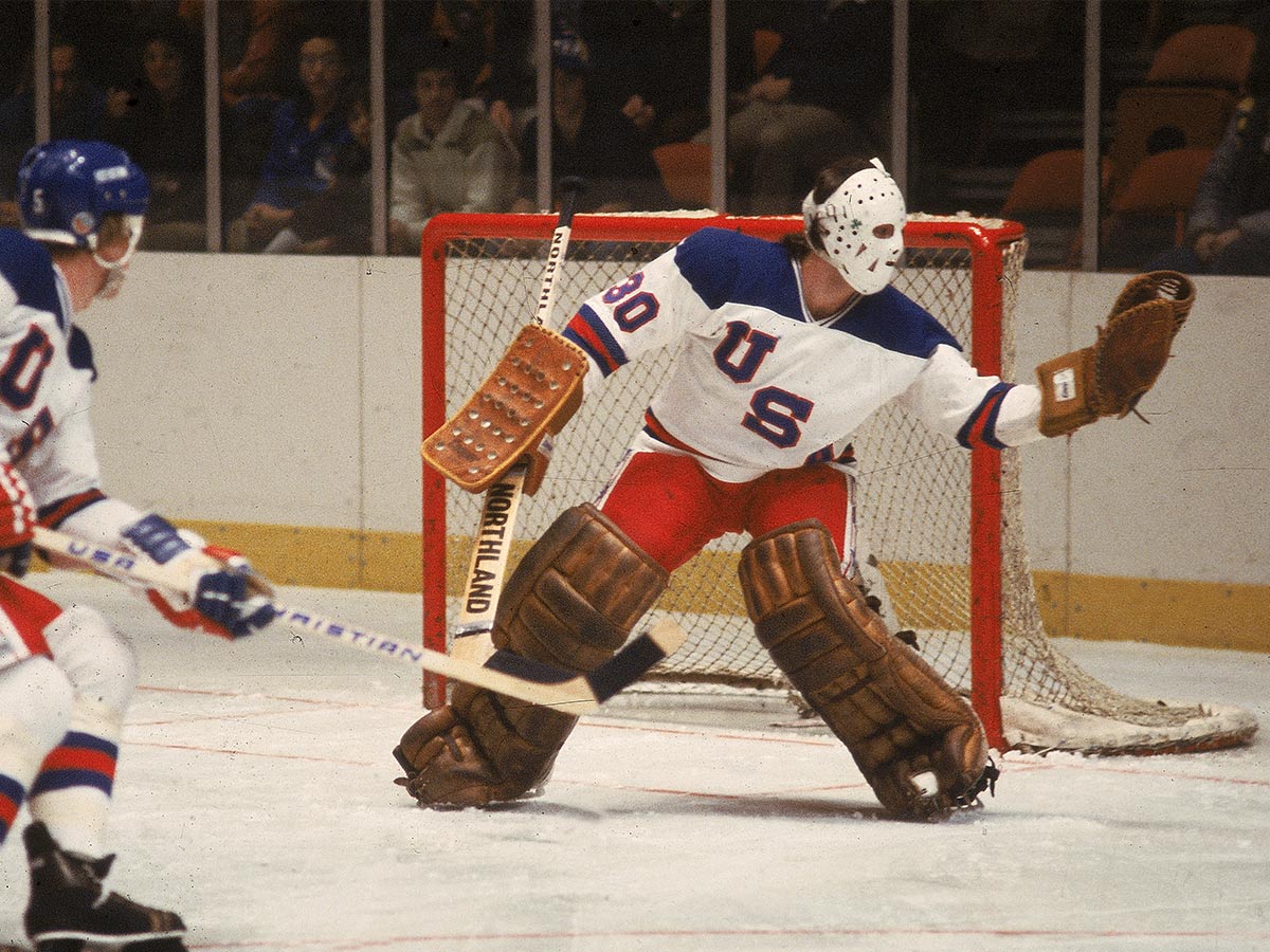USA upsets vaunted Soviets in 1980 Olympics