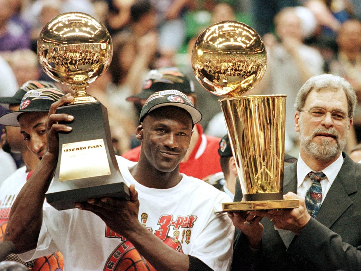Jordan's Jumper Secures 6th NBA Title
