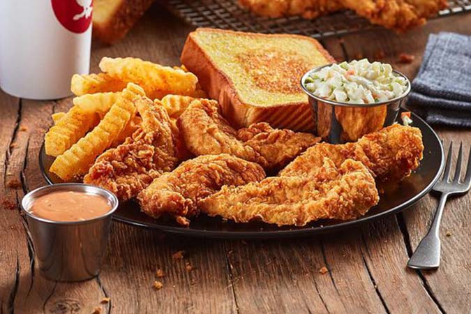 Zaxby's Chicken Finger Plate