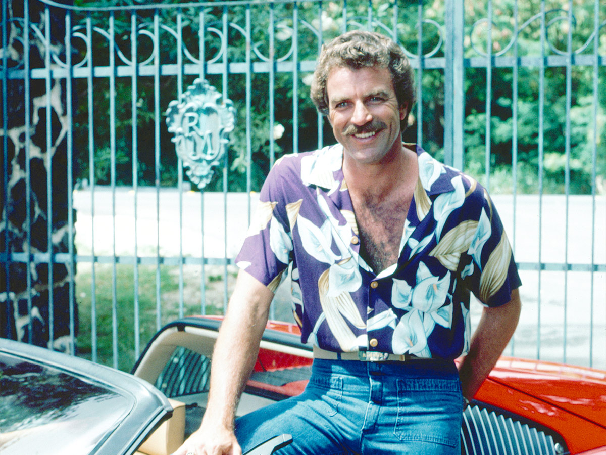 Tom Selleck (THEN)