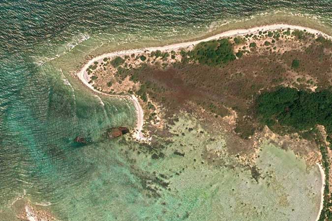 North Sentinel Island Beach, India