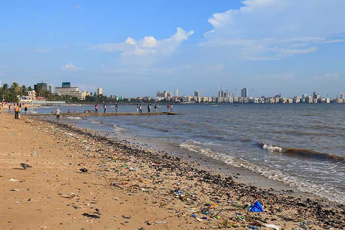 Chowpatty Beach, India