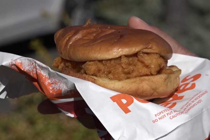 Popeye's Chicken Sandwich