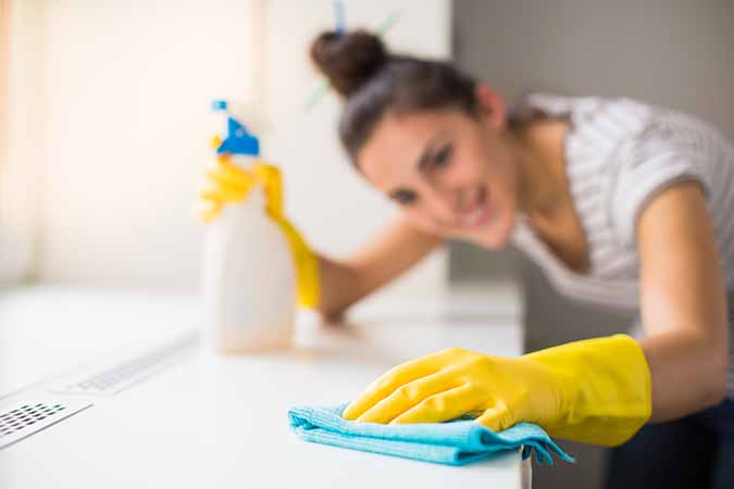 Using the Same Wash Cloth Everywhere