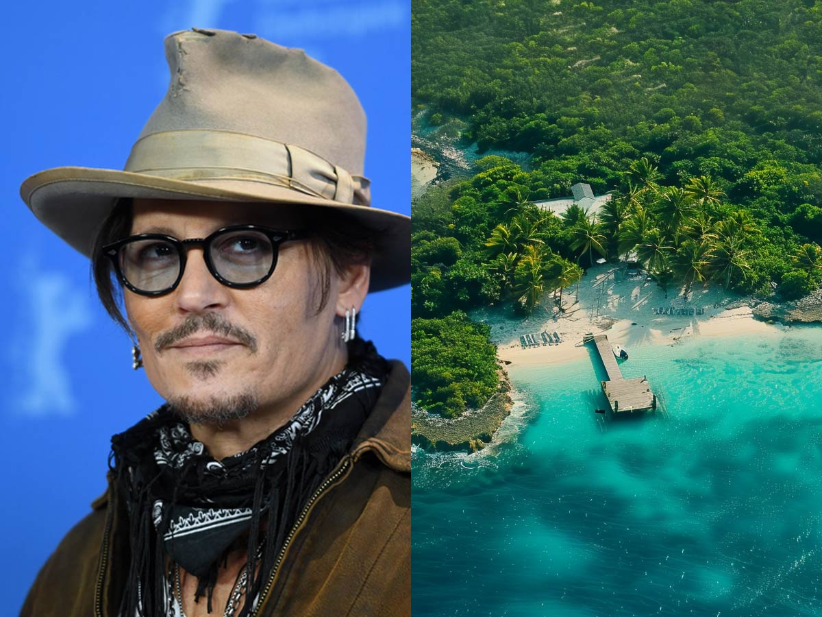 Johnny Depp (A $3.6 Million Island)