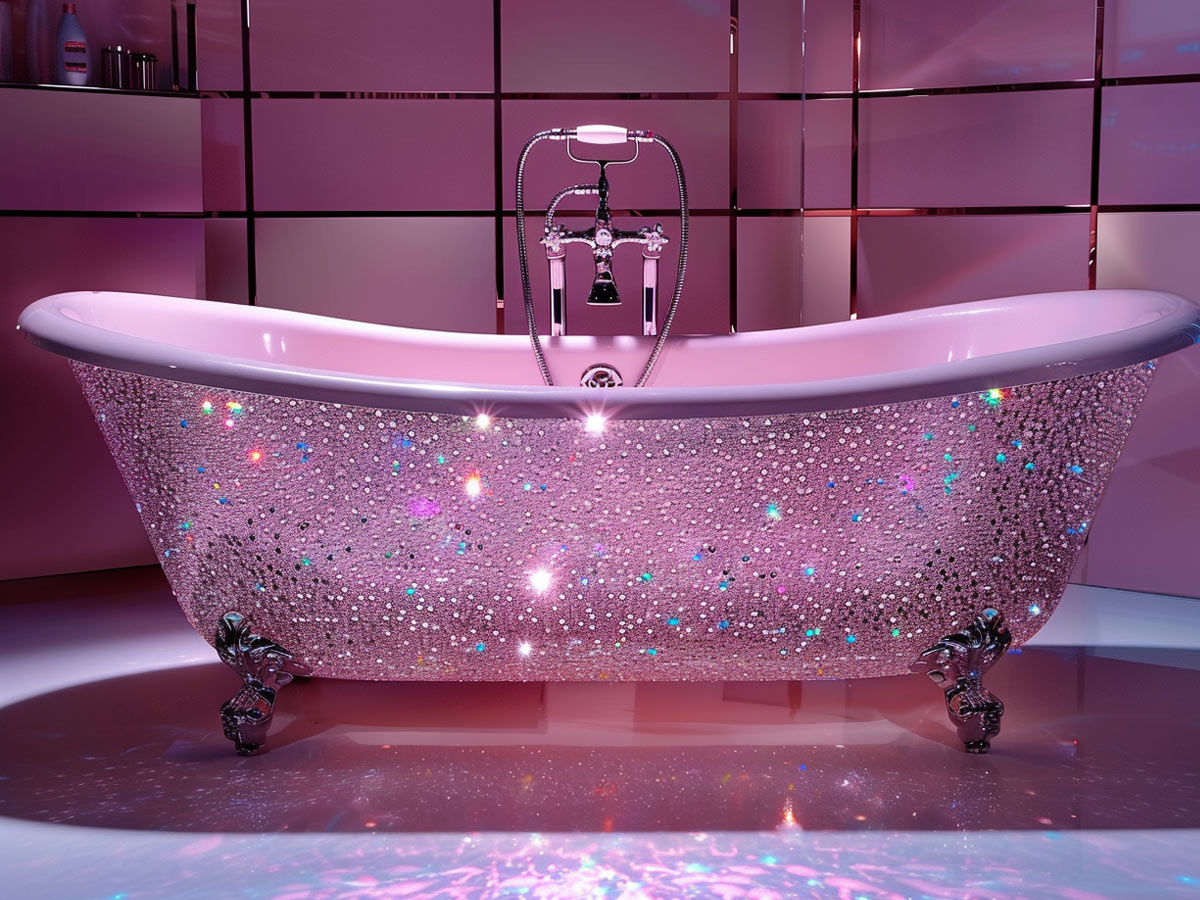 Kelly Rowland (A $5,200 Bath Tub)