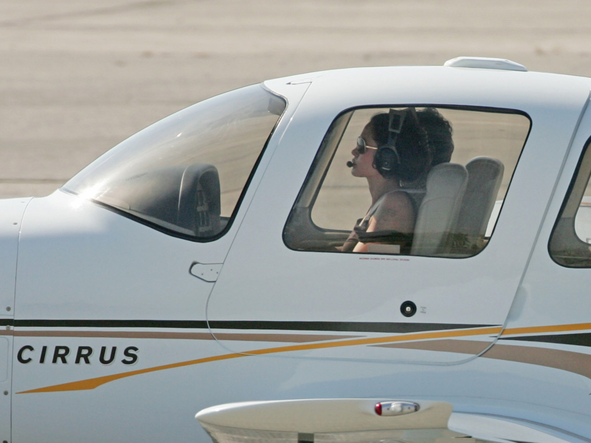 Angelina Jolie (A $1.6 Million Helicopter)