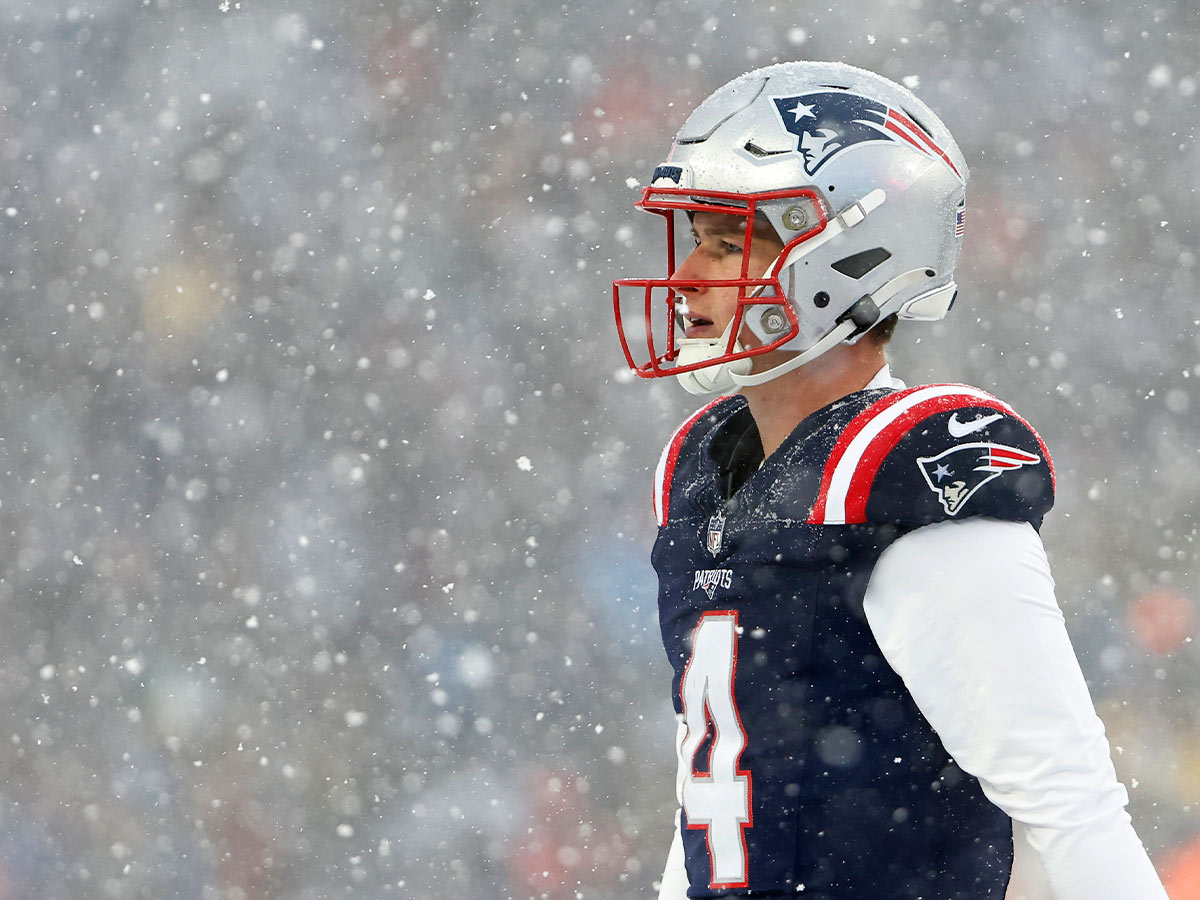Worst: Bailey Zappe - New England Patriots (4-11)