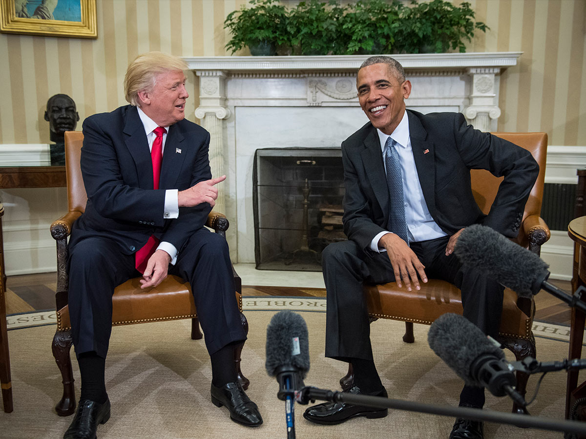Two Presidents Meet