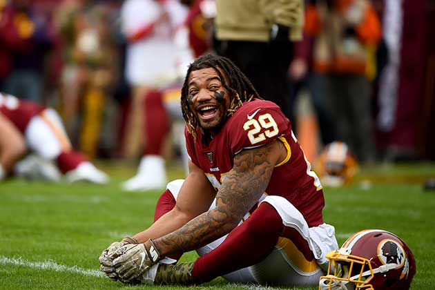 Worst: Derrius Guice - Washington Redskin