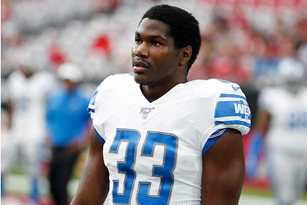 Worst: Kerryon Johnson - Detroit Lions