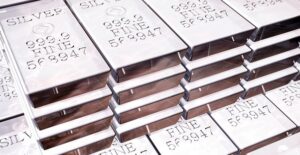 Stack of silver an investor bought