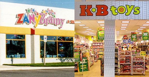 once popular stores that no longer exist