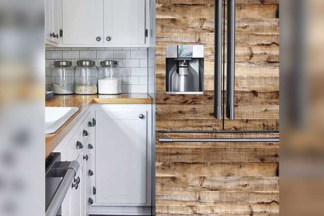 A Wooden Fridge