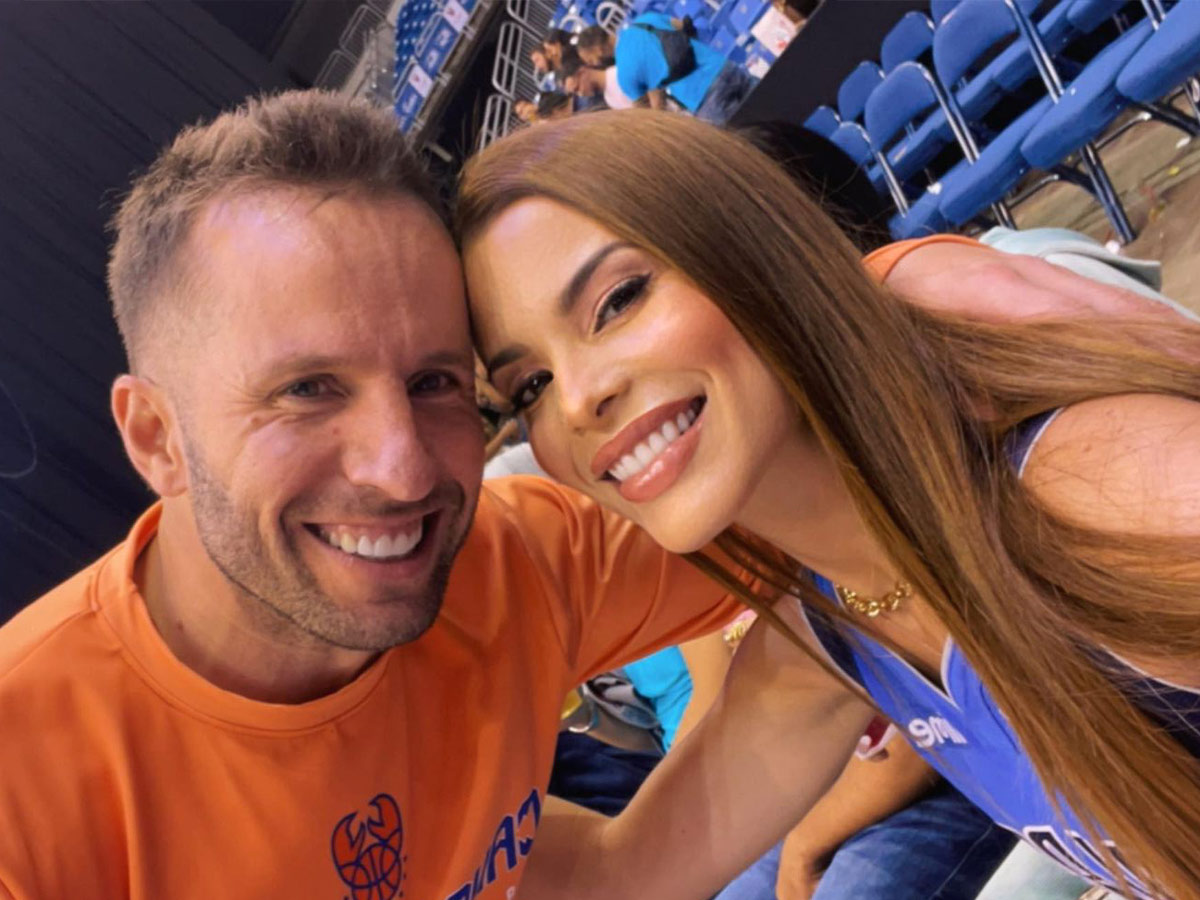 J.J. Barea and Viviana Ortiz