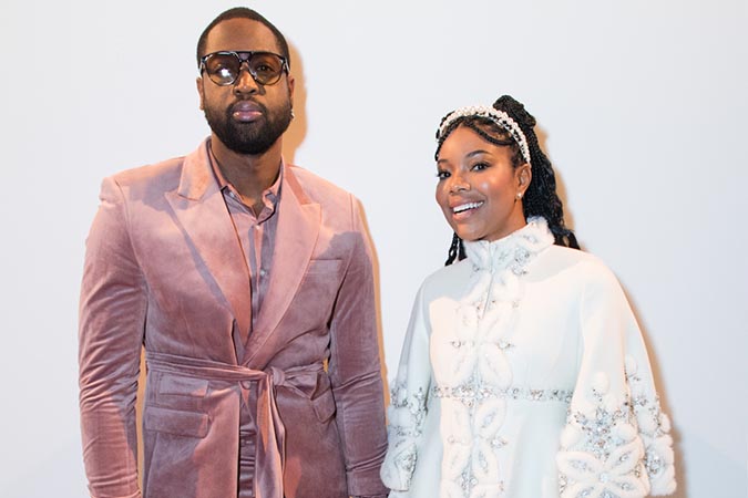 Dwyane Wade and Gabrielle Union