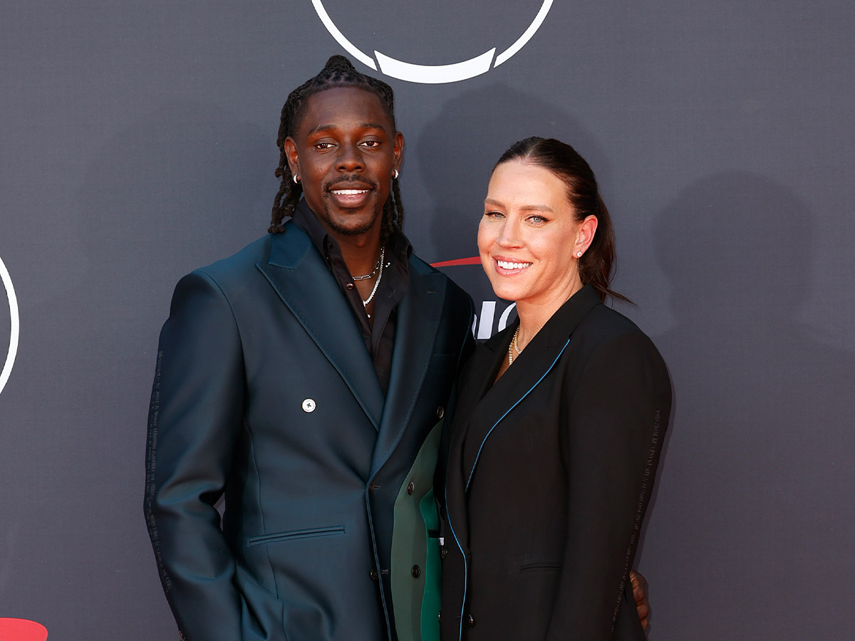 Lauren Cheney and Jrue Holiday