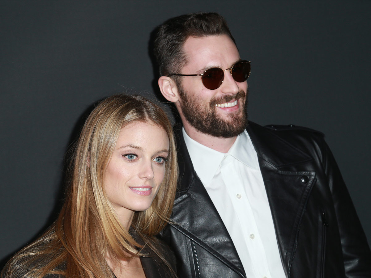 Kevin Love and Kate Bock